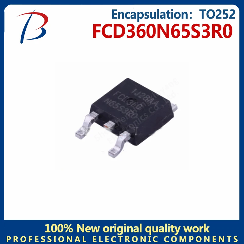 

10 шт. FCD360N65S3R0 Шелкография FCD360N65S3R0 Пакет TO-252 650V 10A N-канальная мощность MOS-трубка с полевым эффектом