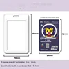 Customized HD Credential Holder Keychains Pass Card Credit Card Holder Keychain Wholesale Delivery Within 24 Hours 4