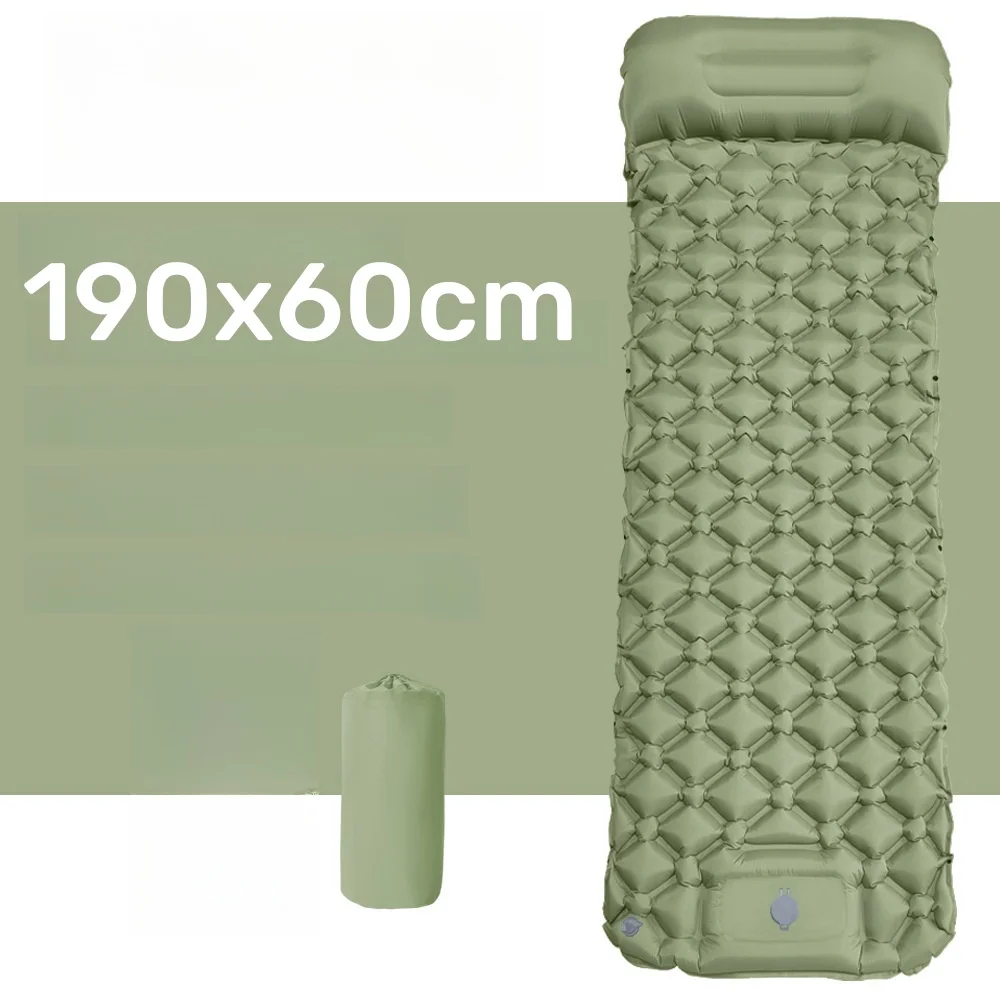 Outdoor Thicken Camping Mattress Ultralight Self-inflating Air Mattress Built-in Inflator Pump For Travel Hiking Fishing Outdoor Thicken Camping Mattress Ultralight Self-inflating Air Mattress Built-in Inflator Pump For Travel Hiking Fishing