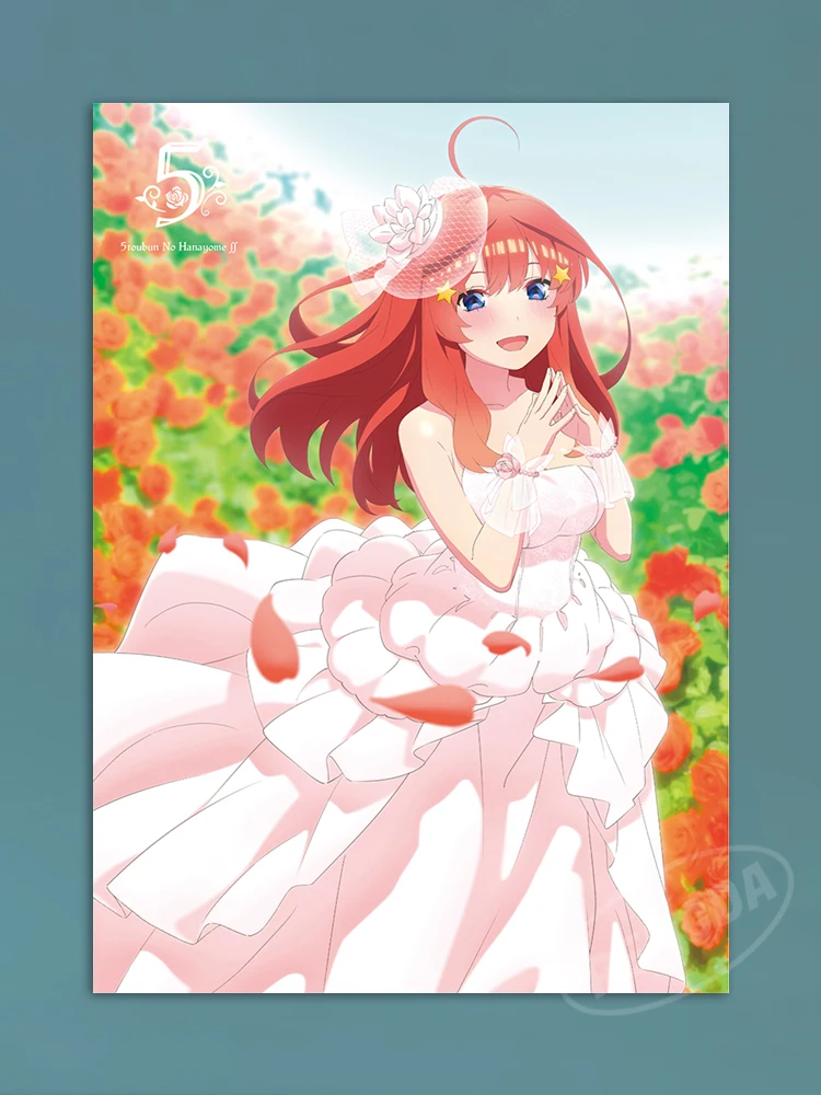 Anime Poster The Quintessential Quintuplets 5-toubun No Hanayome Canvas Art  Poster and Wall Art Picture Print Modern Family Bedroom Decor Posters