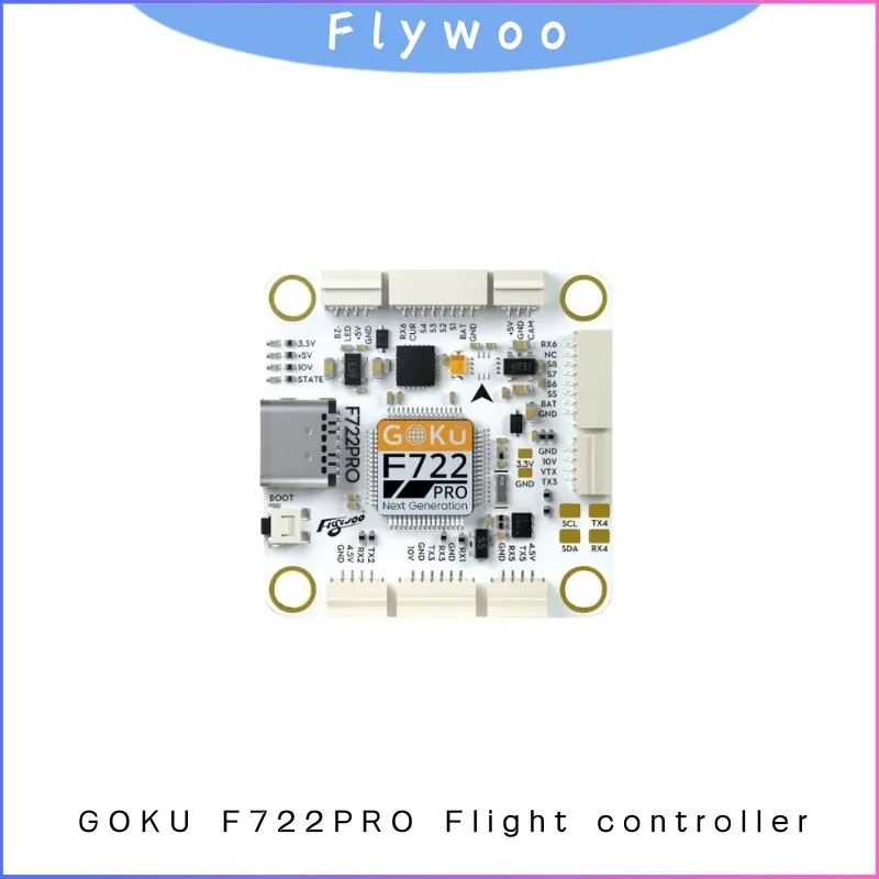 FLYWOO GOKU F722PRO Contrôleur de Vol F7 30.5mm pour Drone FPV