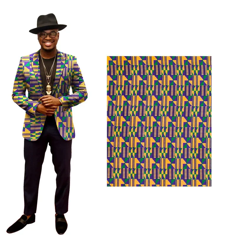 6Yards Ankara African Prints Fabric Patchwork Dress Sewing Tissu Craft DIY Textile Material for Wedding Nigerian Wax Fabric