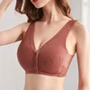 Comfortable Cotton Pregnant Women Underwear Maternity Nursing Bra Breastfeeding Bra Front-Close Bralette Intimate Clothes Plus 1