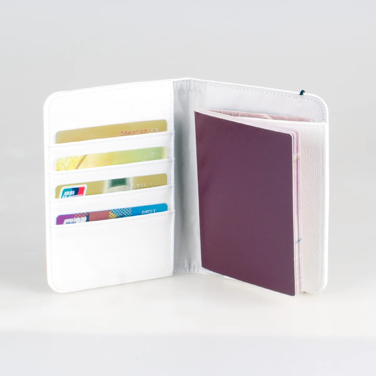 Owl high-quality travel accessories white passport clip, fashionable and personalized ID bag