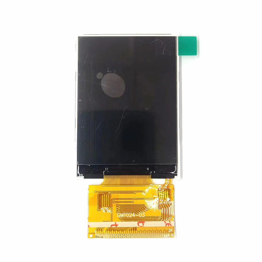 

2.4 Inch TFT LCD Screen Module 240*320 HD Colorful Display ILI9341V Driver IC 37Pin 0.8MM Welding 4-Line SPI Port Without Touch