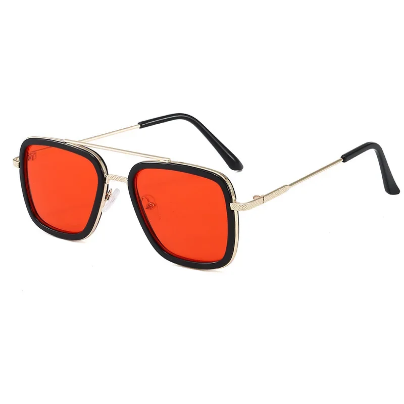 Iron Man Tony Stark Fishing Sunglasses Square Outdoor Sport for Men Spider Eyewear Sports Sun Glasses polarized sunglasses,fishing sunglasses