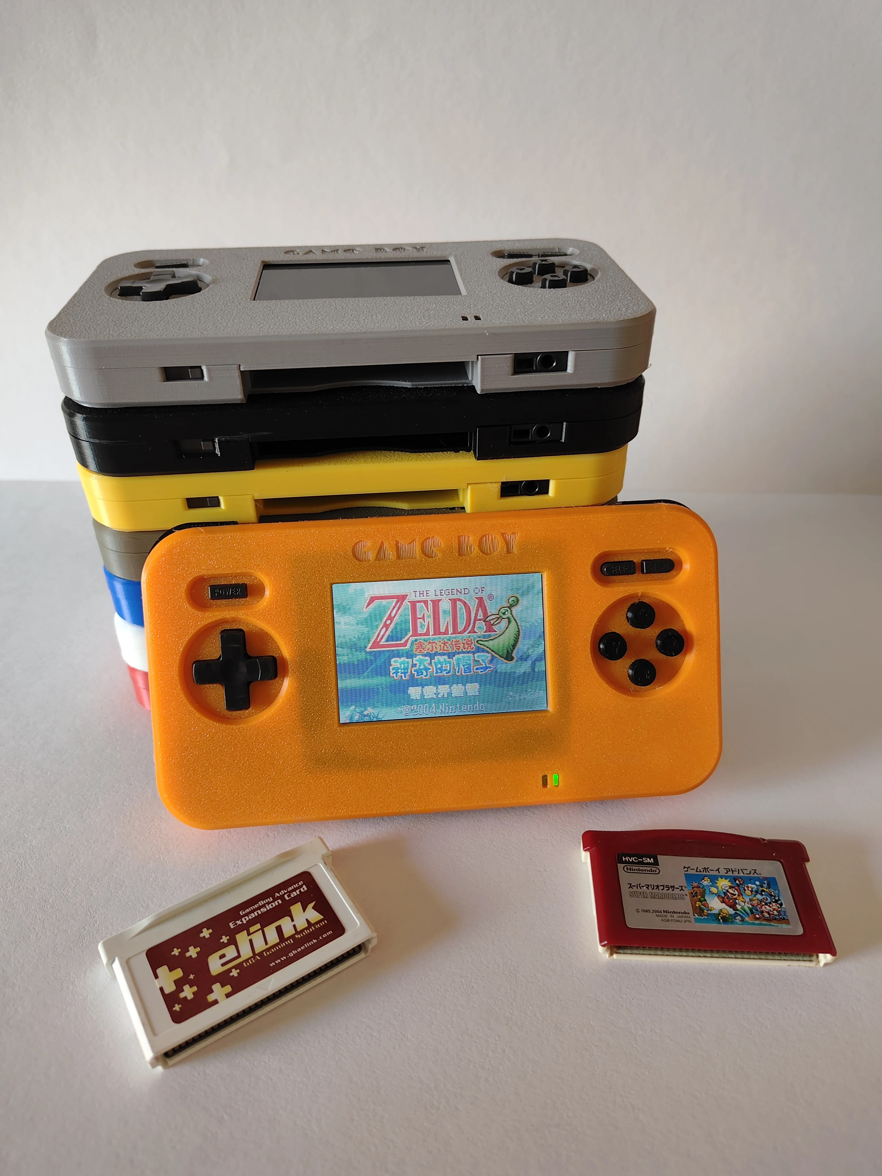 Gbaレトロゲームコンソール、カラフルなデザイン - AliExpress