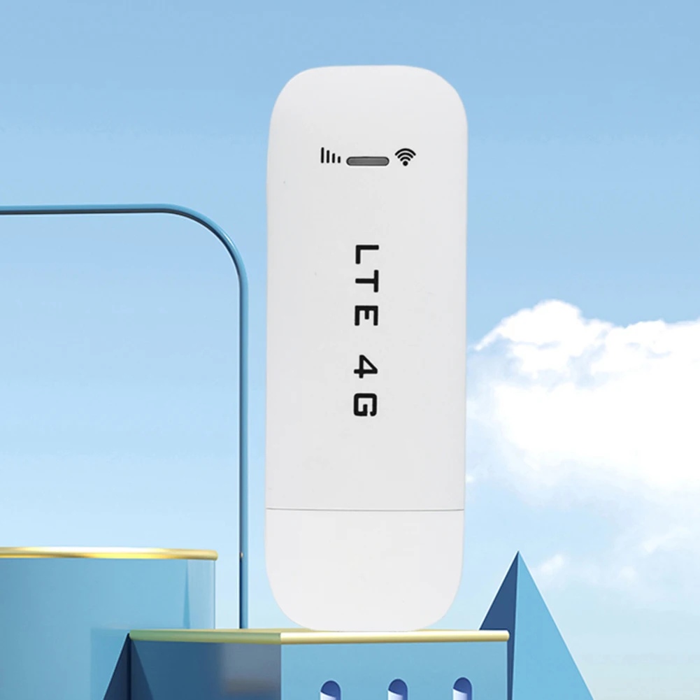 4G LTE Wireless Router USB Dongle WiFi Router 150Mbps Mobile Broadband Modem Stick Sim Card USB Adapter for Home Laptops Office