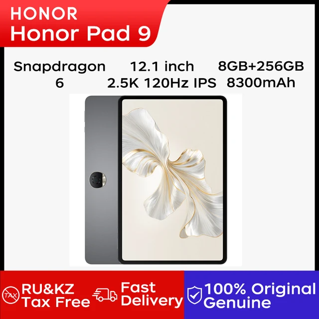 2024 Huawei Honor Pad 9 Tablet 12 1 Inch 2 5k 120hz Ips Screen Snapdragon 6.jpg