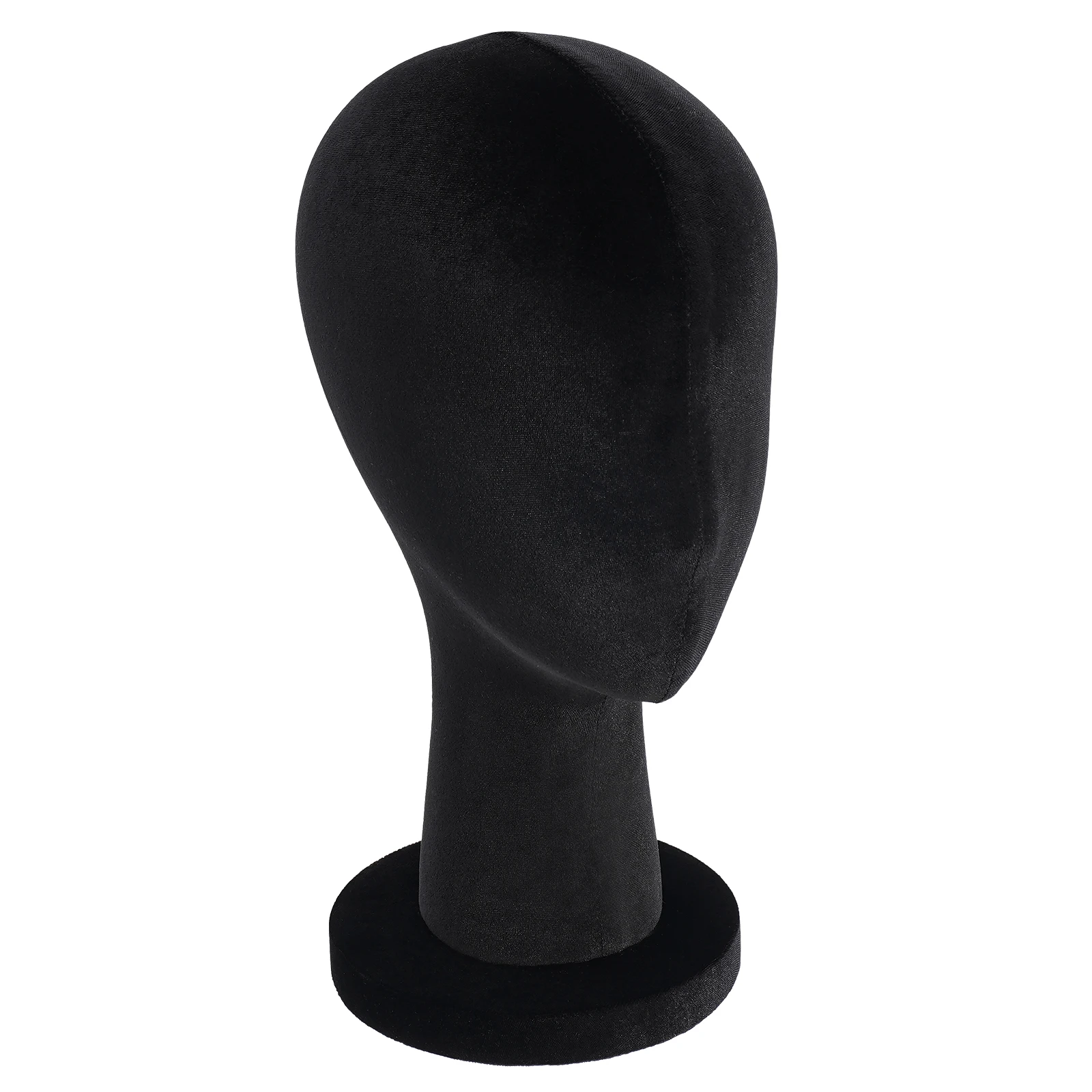 20,67 in Beflockung Schaum Kopf Modell 15*35 cm Weibliche Mannequin Kopf Perücken Hut Gläser Display-ständer Mannequin Kopf modell Foto Pr – Detail 17