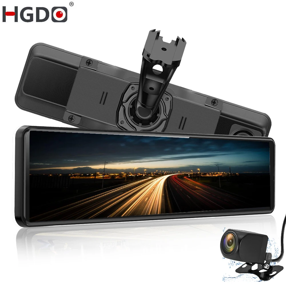 Cámara de vídeo digital del coche, CCTV en el coche, espejo retrovisor del  automóvil Fotografía de stock - Alamy