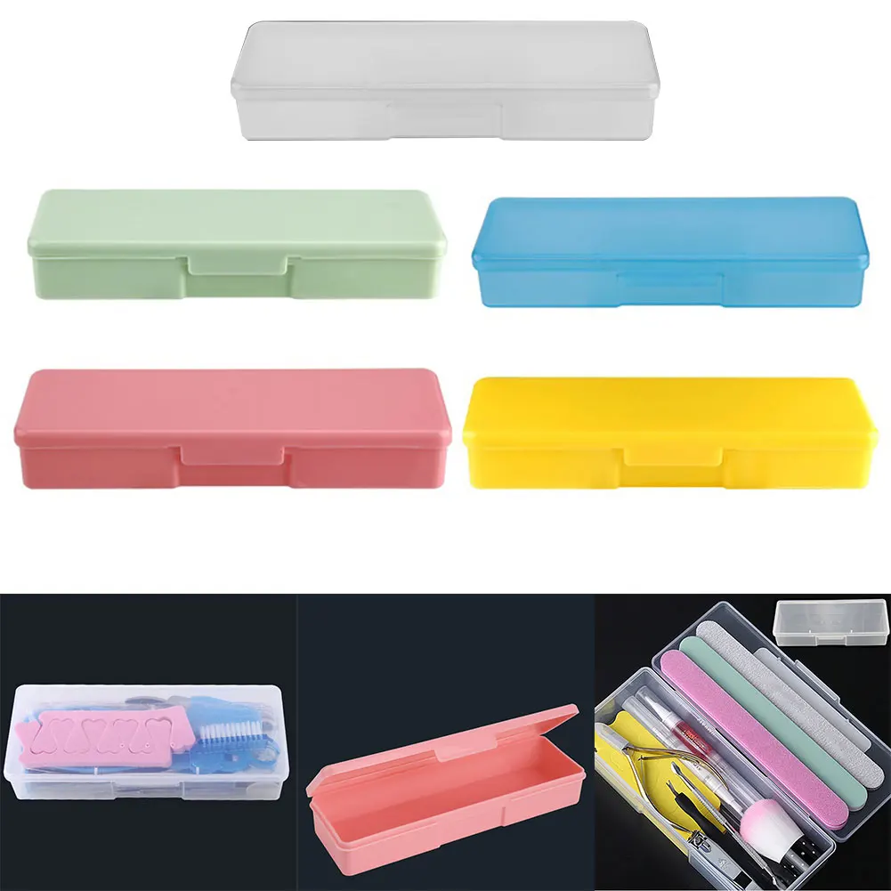 

Colorful Portable Jewelry Tool Storage Box Container Ring Electronic Parts Screw Beads Organizer Plastic Case 18.8cmx5.8cmx3cm
