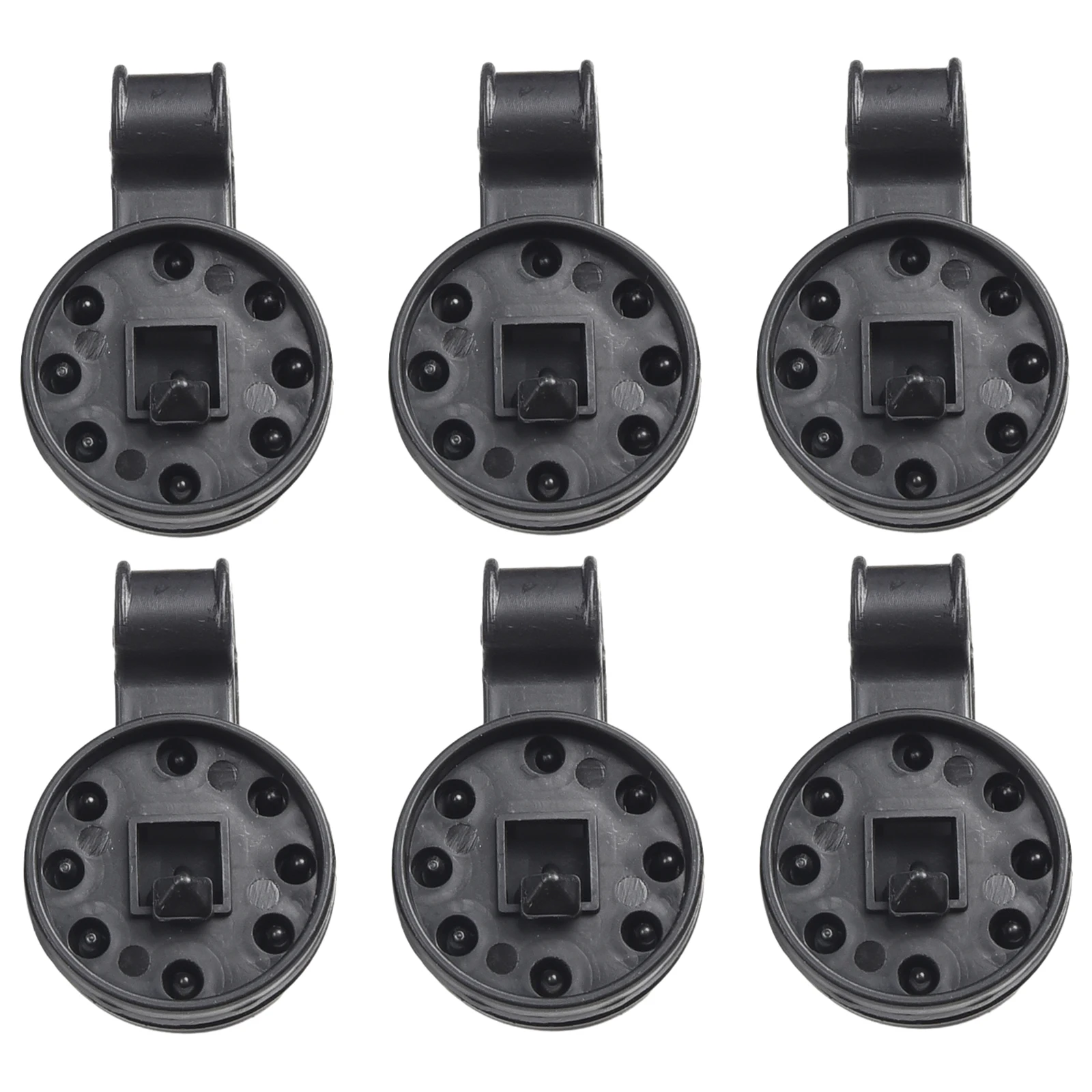 Description Picture 2 of item50pcs Sun Shade Net Cloth Plastic Clips Sturdy Heavy Duty Lock Grip Fix Clamp Net Hook Holder Breeding Greenhouse Accessories