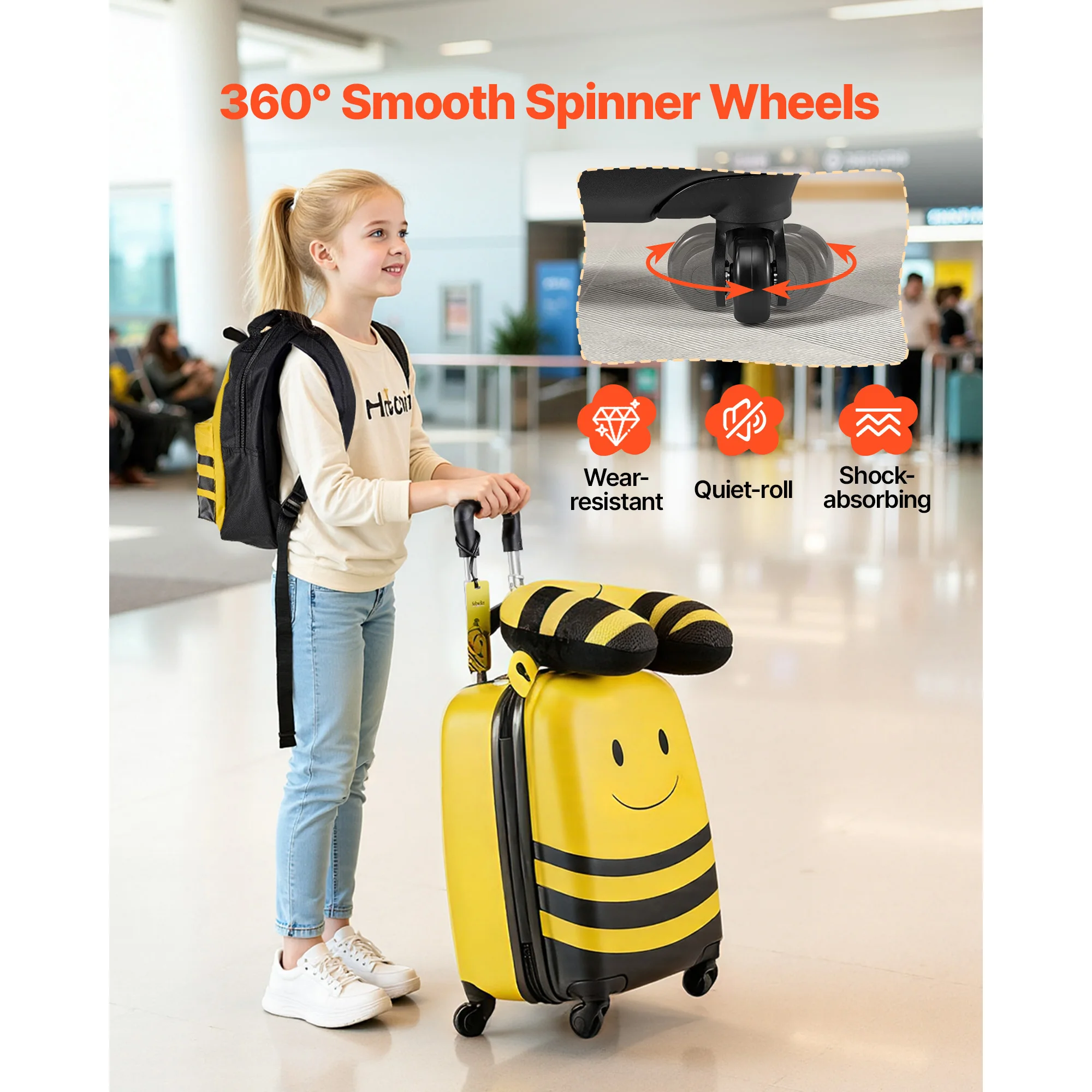 Bumblebee Luggage Set 4