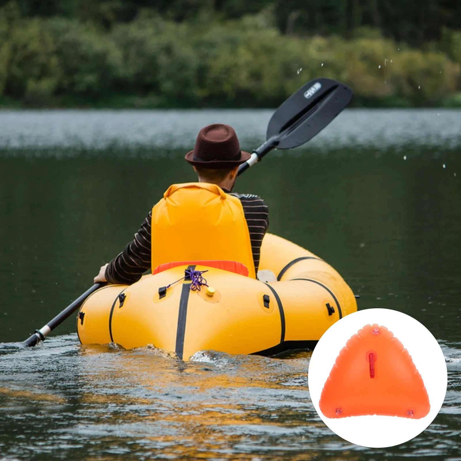 

Rubber Boat Marine Airbag Kayak Stern Float Bags Pvc Inflatable Flotation Emergency Tool