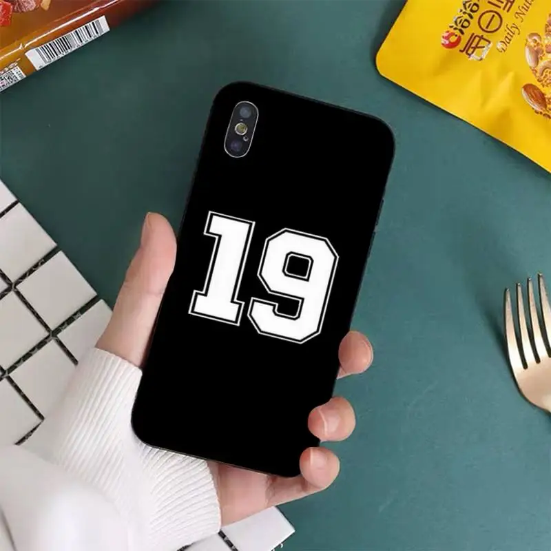 Sleek Black Phone Case