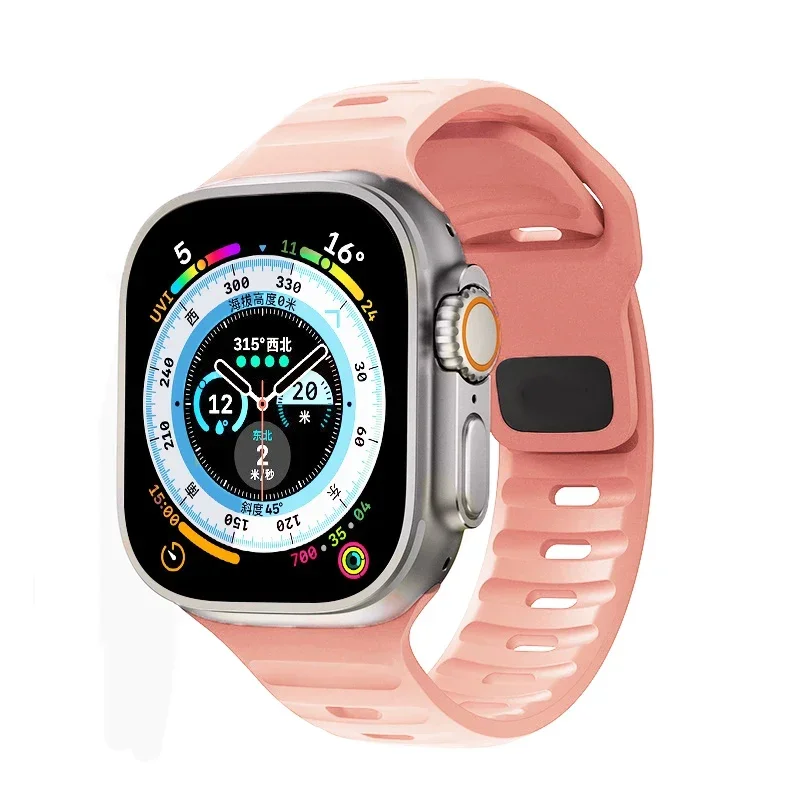 Silicone Sport Band for Smartwatches - Multiple Sizes Available