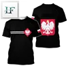 Poland Flag Graphic T Shirt For Men 3d Print Man Clothing Oversized Tees Top Fashion Casual Short Sleeve Blouse Harajuku Clothes 5