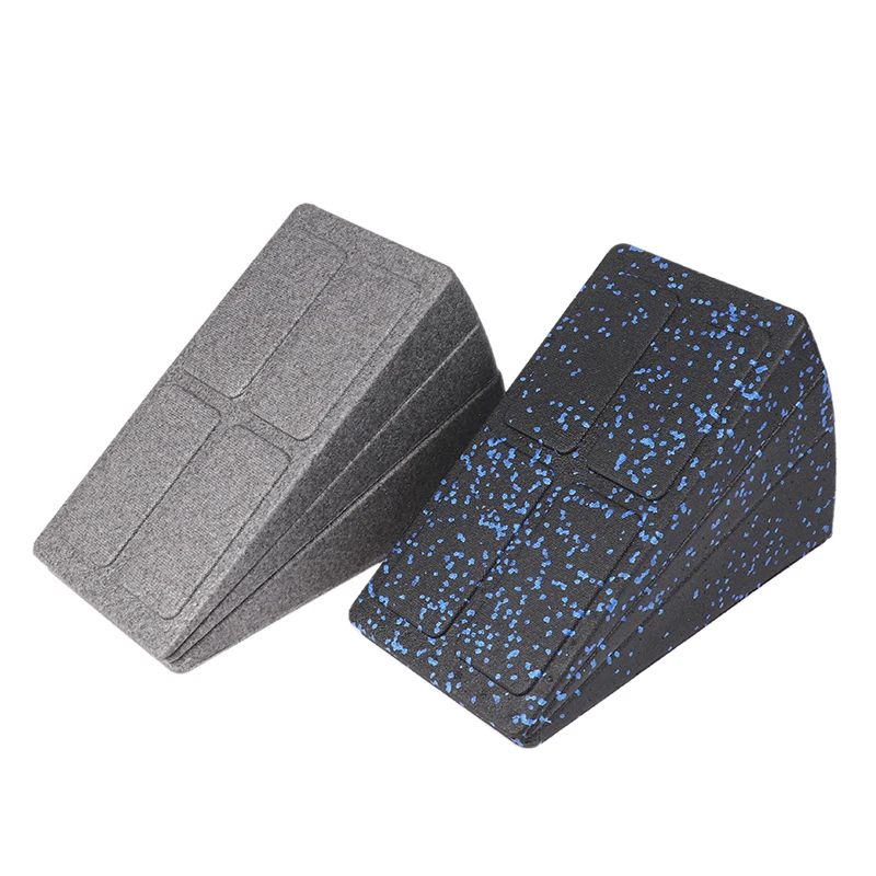 

Squat клиновидный блок Регулируемый нескользящий Наклонный наклон Растяжитель телячьей кожи инструмент для Squat и дэдлифтинга