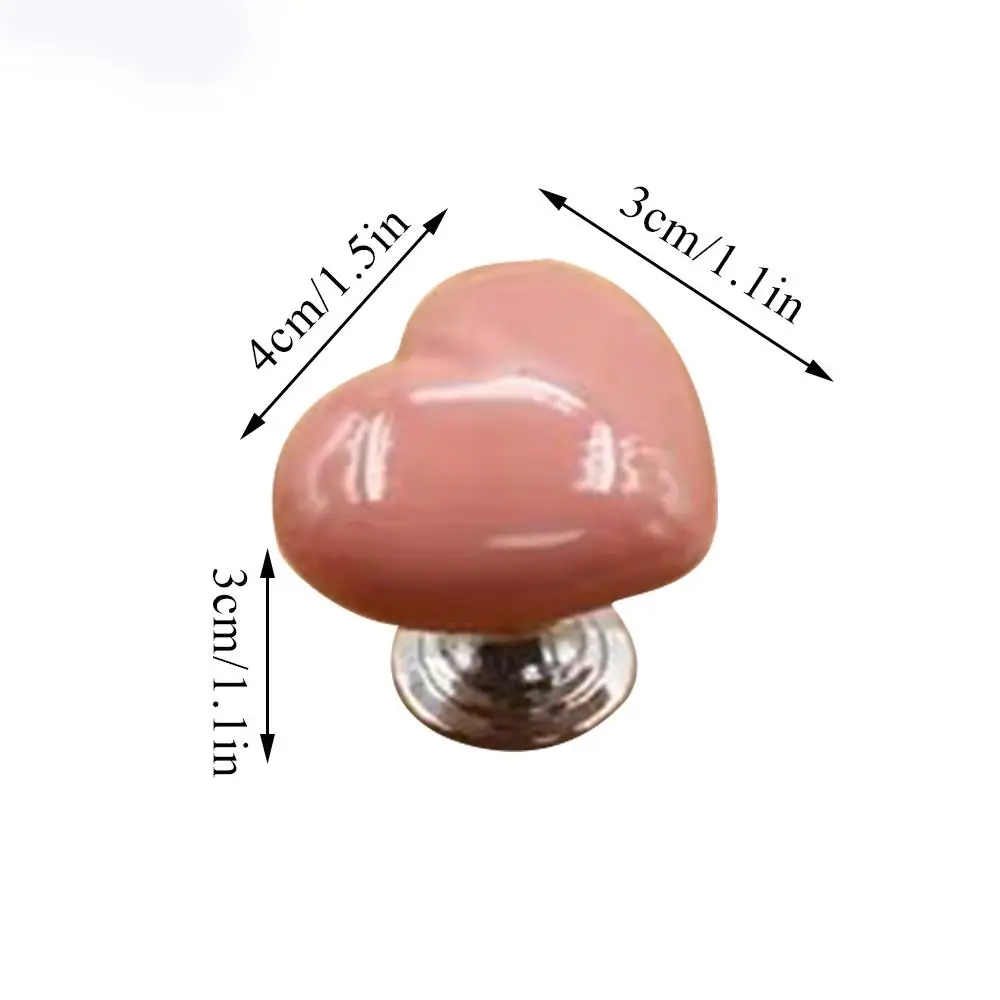 Toilet Press Button Bathroom Supplies Heart Shaped Toilet Press Button Water Tank Auxiliary Device