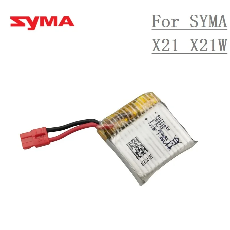 Description Picture 6 of item3.7 V 380mAh battery for SYMA X21 X21W x26 X26A Battery remote Control drone parts with X21 X21W charger Sets