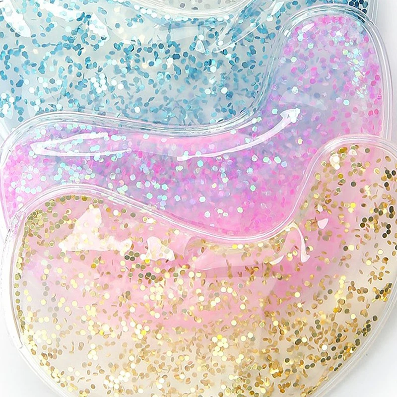Gel Eye Bag Patch wieder verwendbare Gel Eye Ice Pack heiße kalte Augenklappen wieder verwendbare Gel Eye Cooler Heiz pflaster lindert Schwellungen – Detail 6
