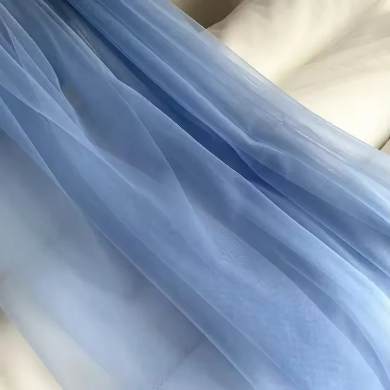 Elegant Sage Green Soft Tulle Fabric for Wedding Decor and DIY Projects