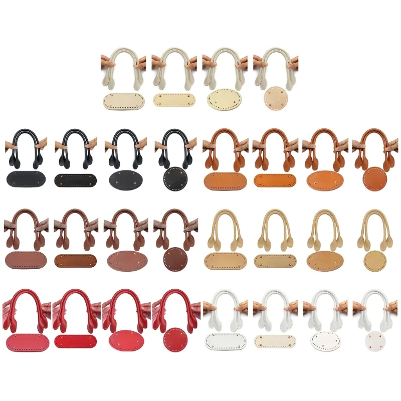 

PU Handbag Bottom Shaper Pad & Handle Brown/Black/Coffee/Khaki/Red/White/Apricot