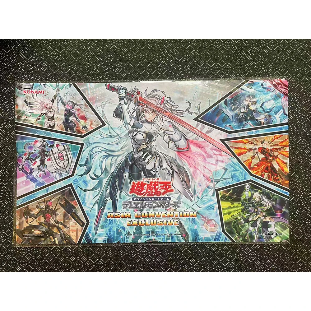 Deluxe Yugioh Trading Card Game Playmat - Premium Table Mat, 600x350mm