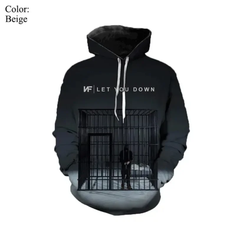 Рисунок 2 - Толстовки Rapper NF с 3D принтом