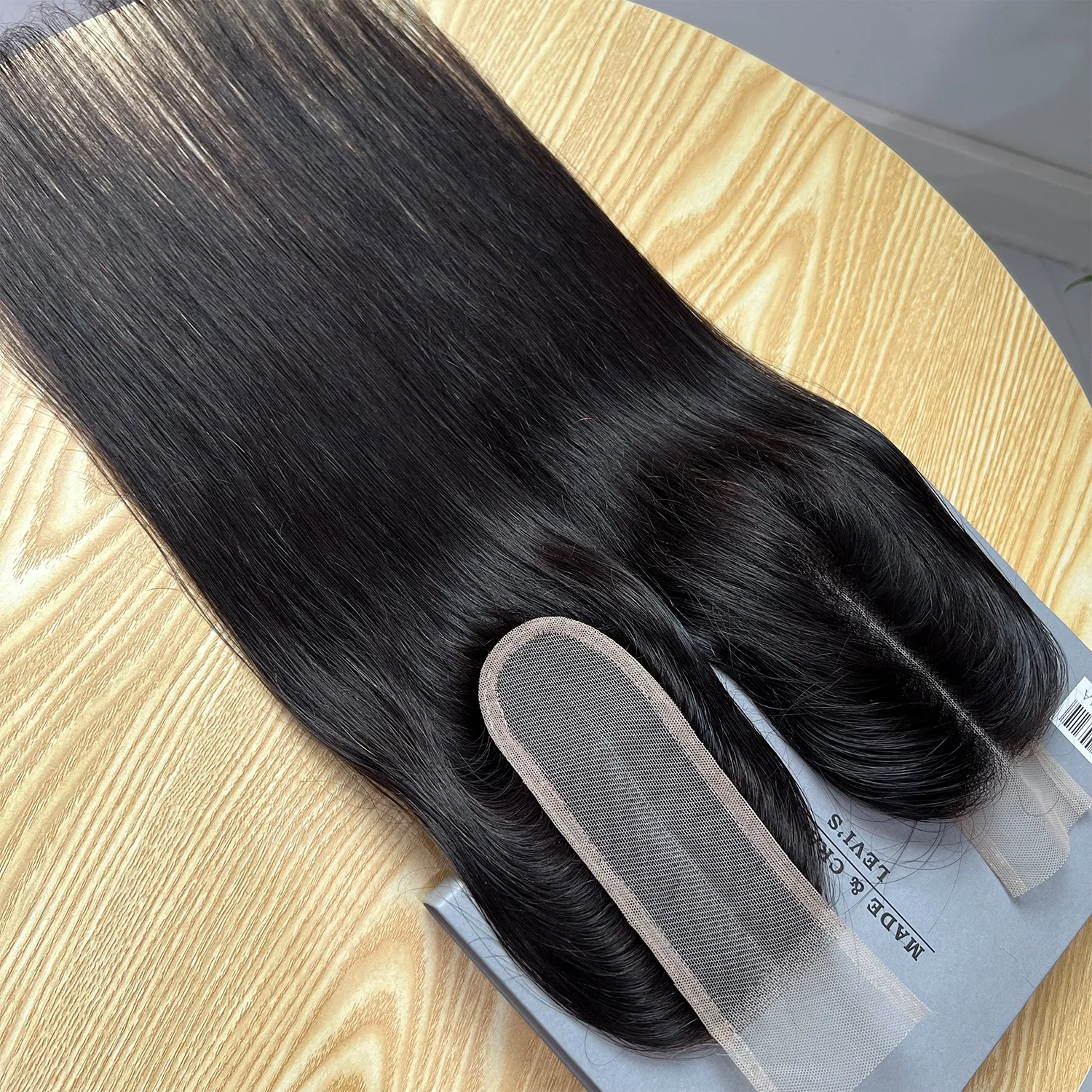 SWANEE 2x6 Lace Closure 12A Vietnamese Hair Straight 100% Human Hair Rtraight Lace Frontal Closure Natural Color Remy