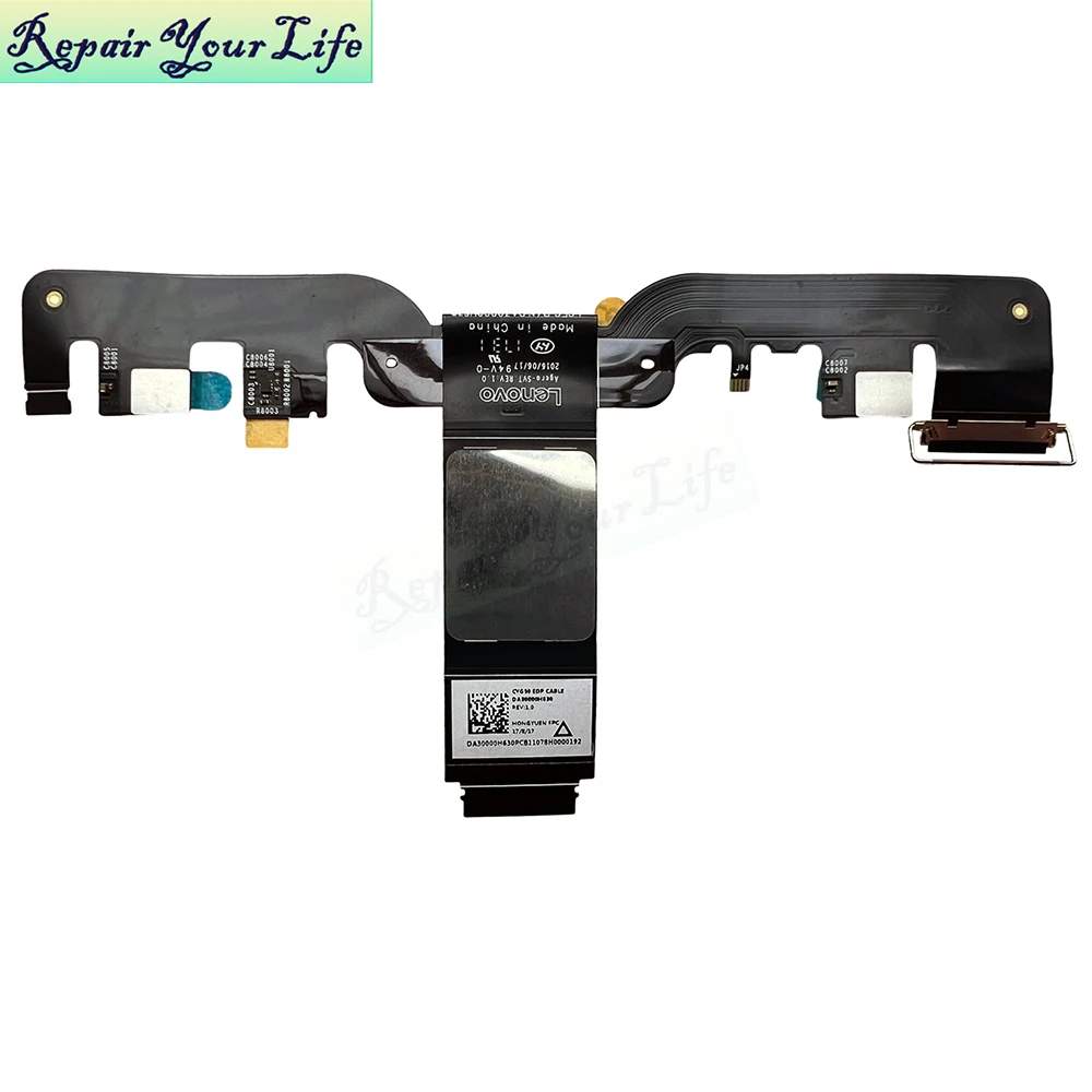 Lenovo YOGA 910-13IKB 80VF 비디오 리본 케이블용 노트북 LCD 화면 플렉스 케이블 내부 배선 CYG50 DA30000H620 5C10M35109