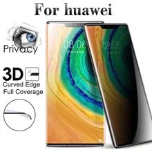

3D Privacy Tempered Films for Huawei P10 P20Pro P30 Y9 Mate 9 10 Anti Spy Screen Protectors for Nova 3I 4E Honor 20S Enjoy 9Plus