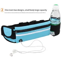 1pc sac de course femmes sac de taille sac de ceinture hommes sport Fanny Pack sac de téléphone portable salle de sport course téléphone portable Jogging course sac de cyclisme 6