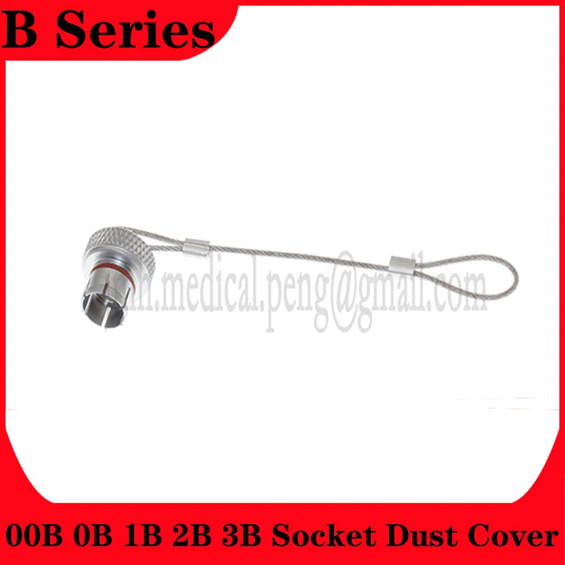Conector da Tampa de Poeira do Soquete do Metal da Aviação Ovo Compatível Eeg Ecg Phg 00b 00b 1b 2b 3b Usado Dustproof Impermeável Ip50