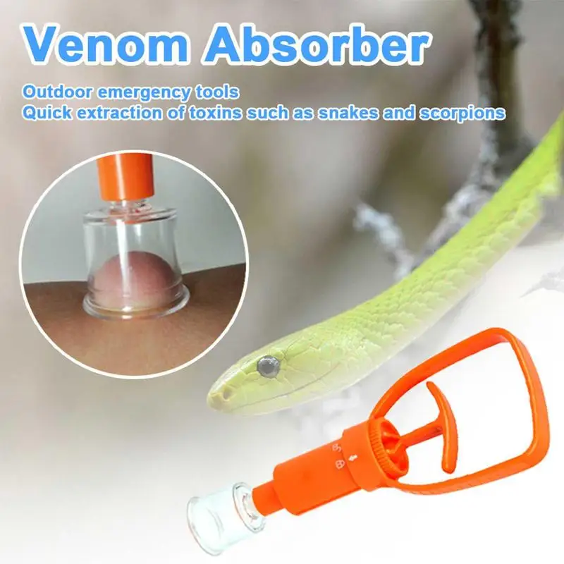Insect Bite Sucker Bee Sting Itch Relief Suction Pump Venom Remover Bite Relief Suction Tool For Outdoor Hiking Camping