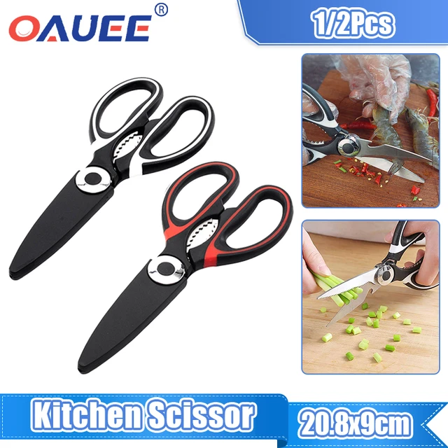 Stainless Steel Kitchen Knife Scissor  Stainless Steel Slicing Knife -  2pcs Kitchen - Aliexpress