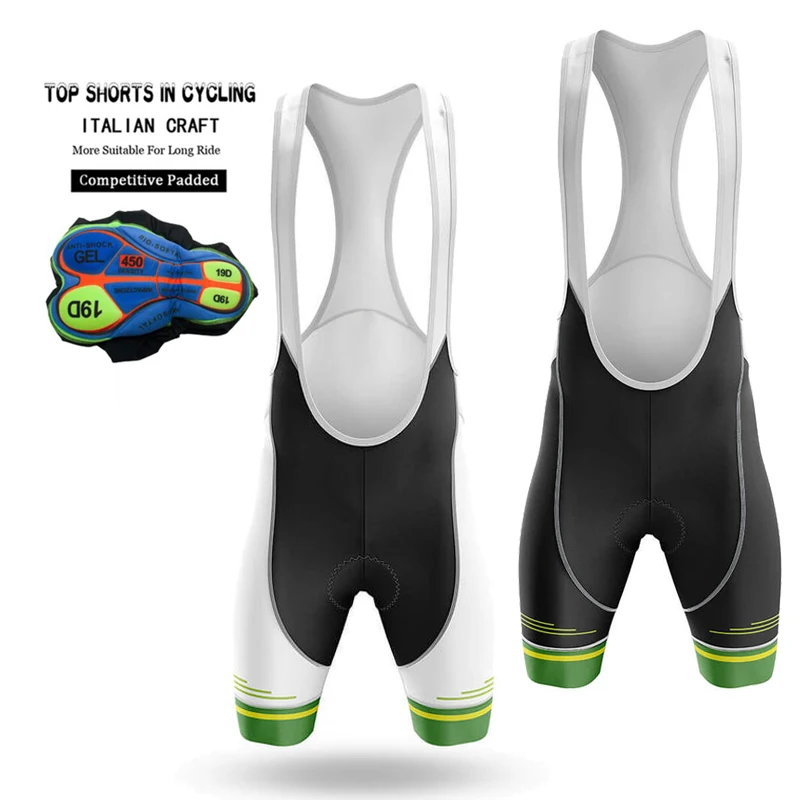 Cycling Bib Shorts Men 19D Gel Pad Summer Cycling Shorts Team Outdoor MTB Bicycle Breathable