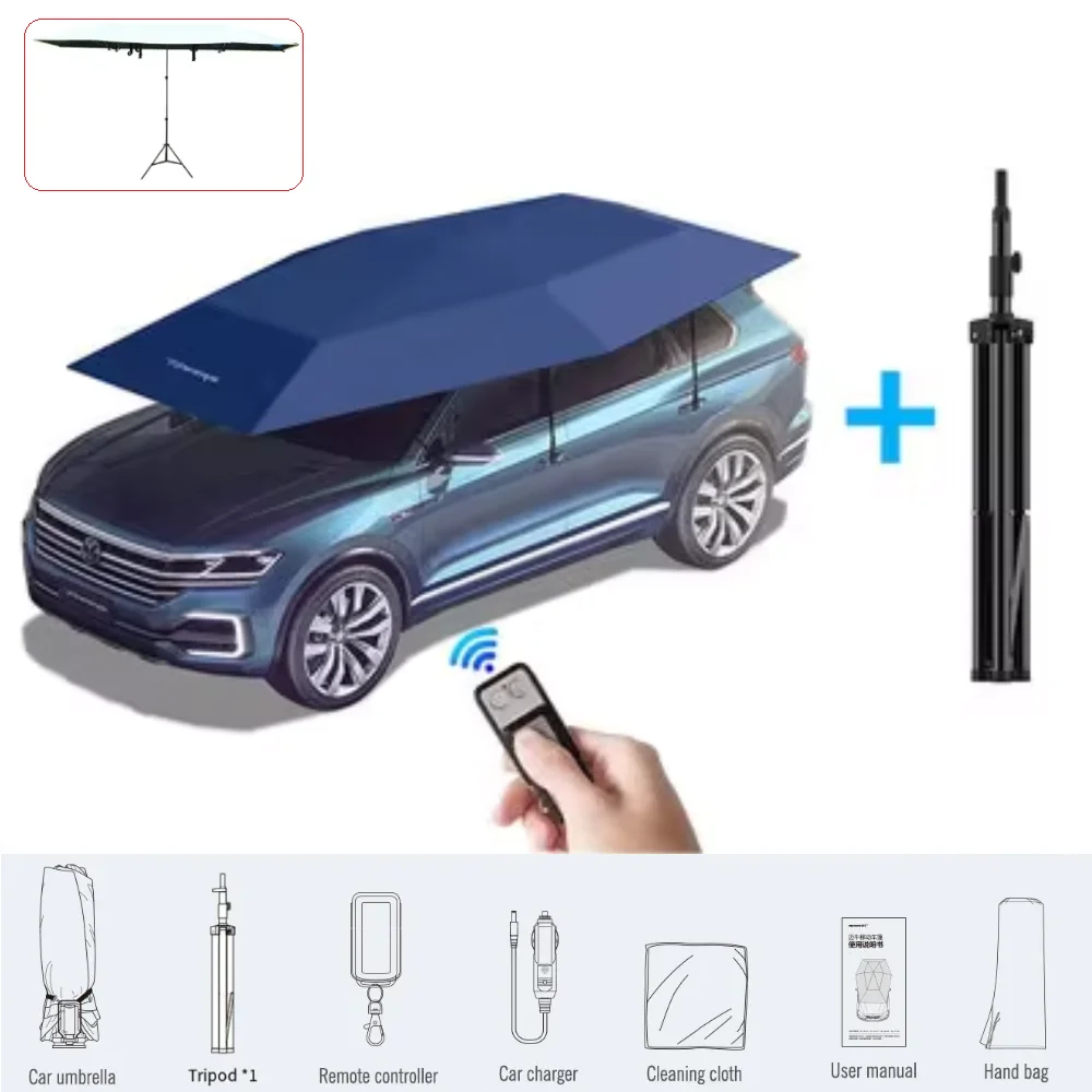 سيارة مظلة شبه التلقائي المظلة خيمة السيارات الذكي...