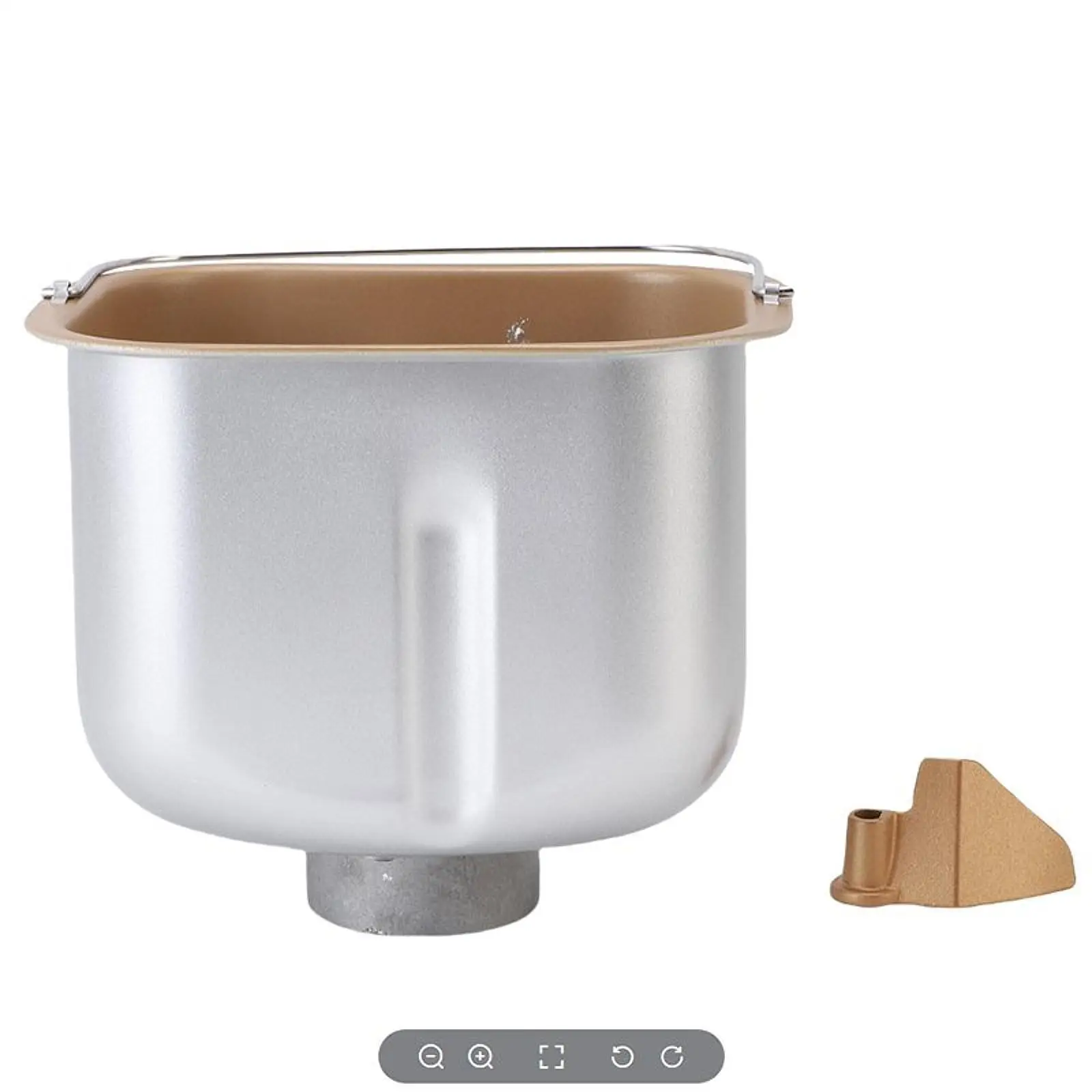 Bread Machine Baking Bucket Parts Inner Tank Large Capacity Reusable Baking Tray for Commercial Home Kitchen Mixing and Kneading