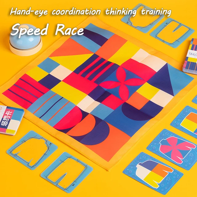 Tailor Master Battle Game Children Toys Funny Table Game Color Shape Matching Logical Montessori Thinking Interactive Board Game 5