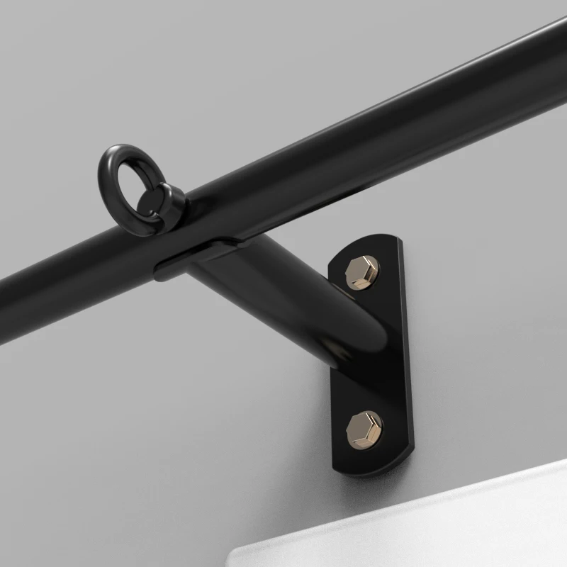 Doorway Pull Up Bar Gym Pull Accessories Heavy Duty Wall Mounted Horizontal Bar Upper Body Workout Training For Home Gym Indoor