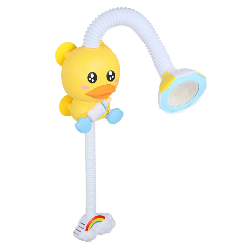 young explorers baby & toddler toys	 Bath Toys Yellow Duck Shower Toys Electric Rotating Water Spray Sprinkler Toys Baby Faucet Bathing Water Spray Shower Head baby toddler toys by age	 Baby & Toddler Toys