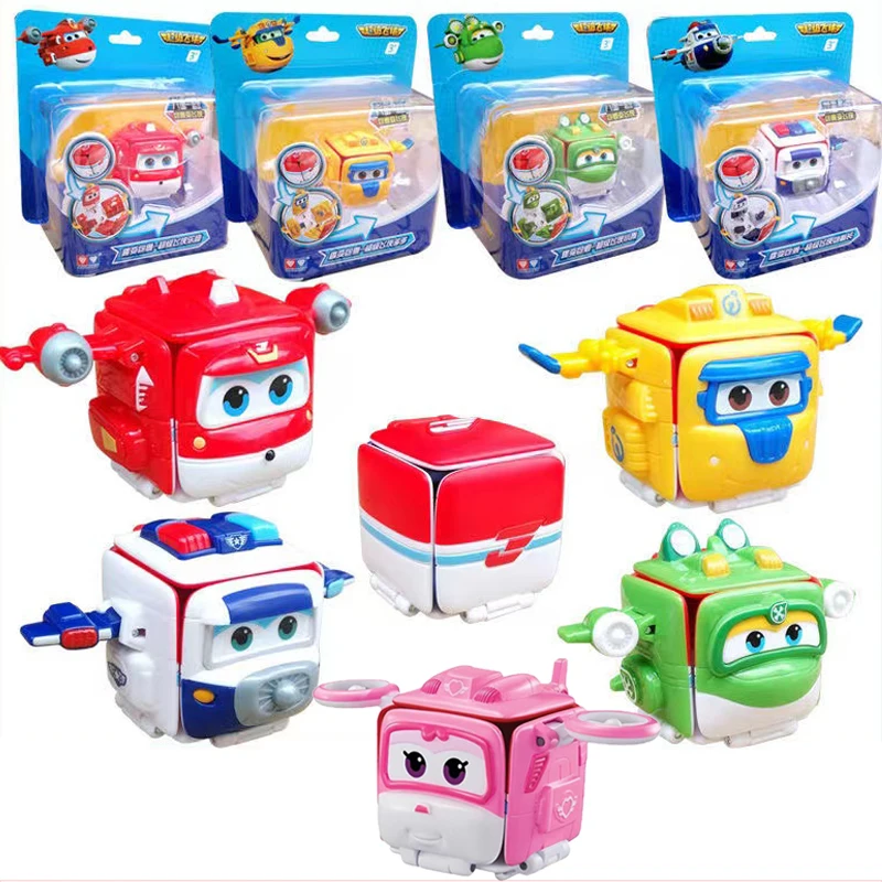 

Super Wings PVC Models Toy Transforming Robot Deformation Airplane Astra Jett Dizzy Donnie Collection Figures Kid Christmas Gift