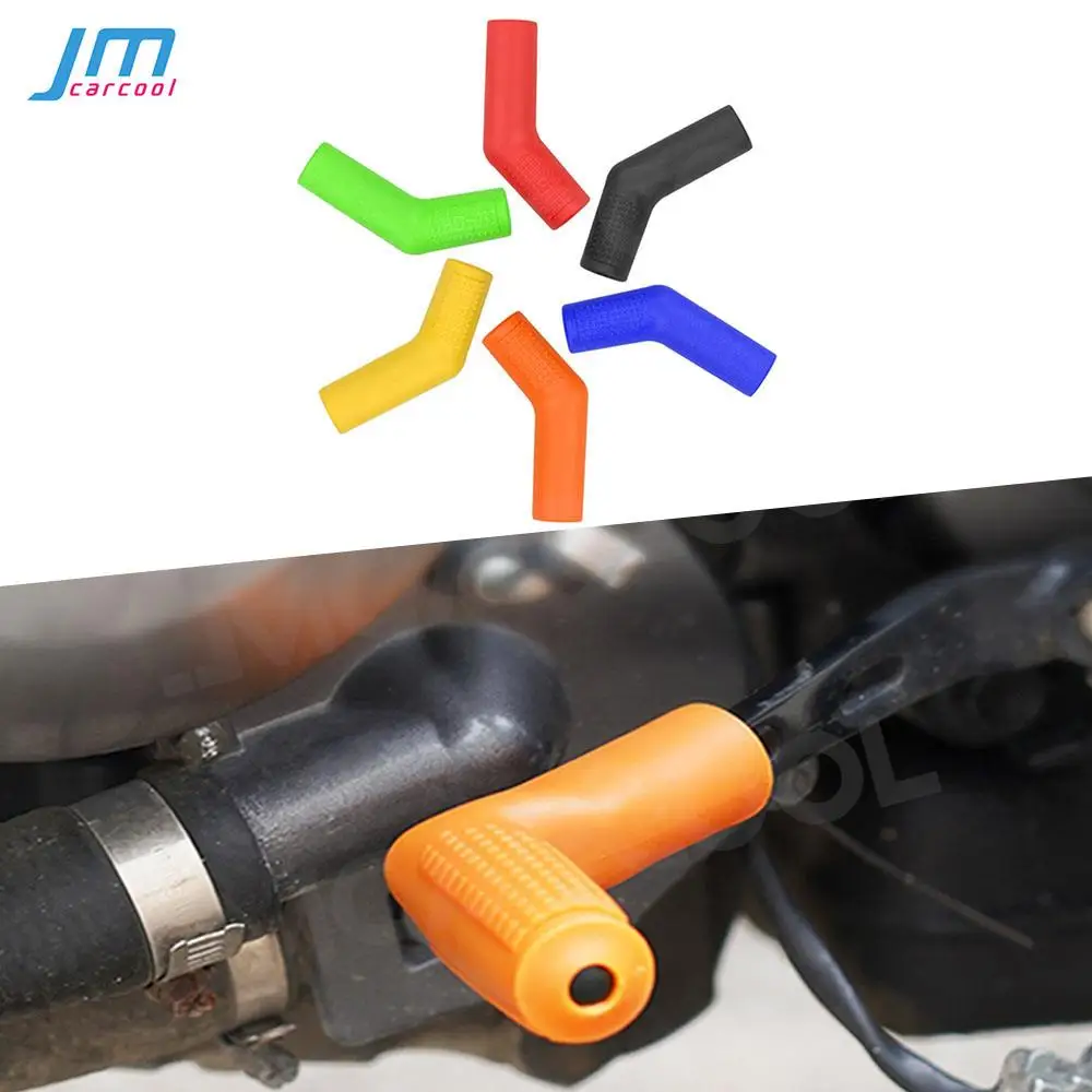 Motorbike Shifter Shoe Sleeve Rubber Sock Motorcycle Shift Lever Protector Cover Gear Shifter Shoe Protector Case motorcycle gear shift cover