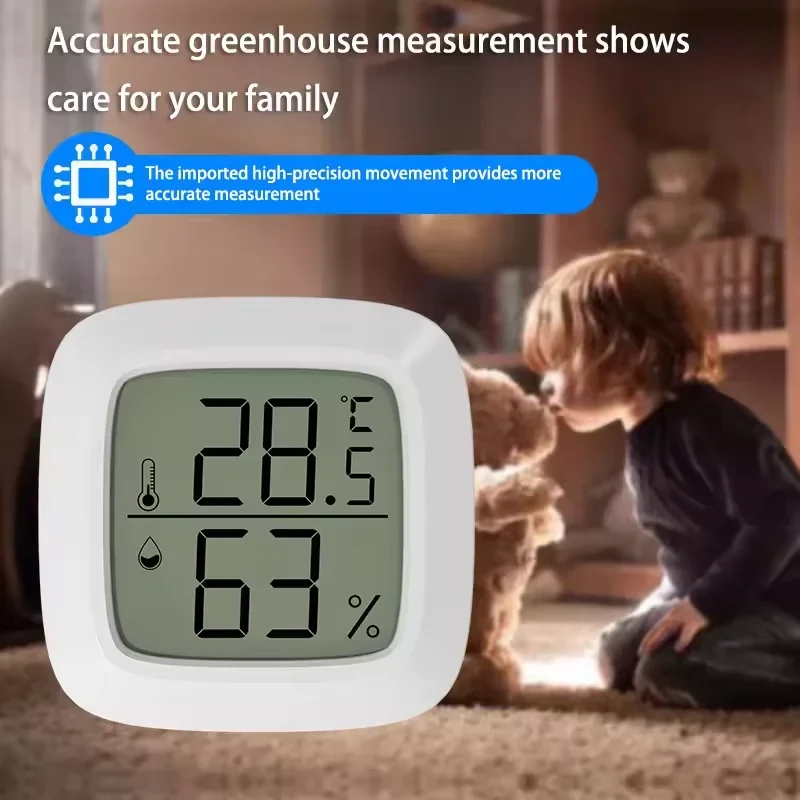 Digital Thermometer Hygrometer Room Temperature Gauge Humidity Meter