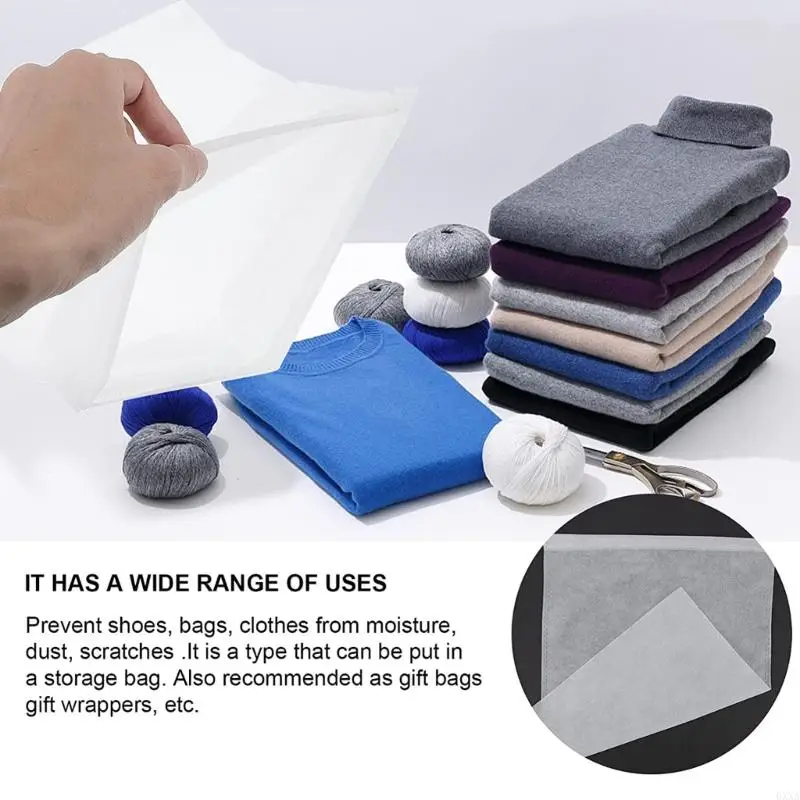 0XXA 50pcs Shoes Storage Bag Dustproof Drawstring Storage Bag Travel Shoe Bags 5
