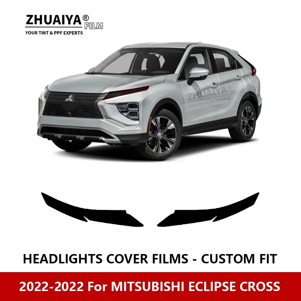 

For MITSUBISHI ECLIPSE CROSS 2022-2022 Car Exterior Headlight Anti-scratch PPF precut Protective film Repair film Car stickers