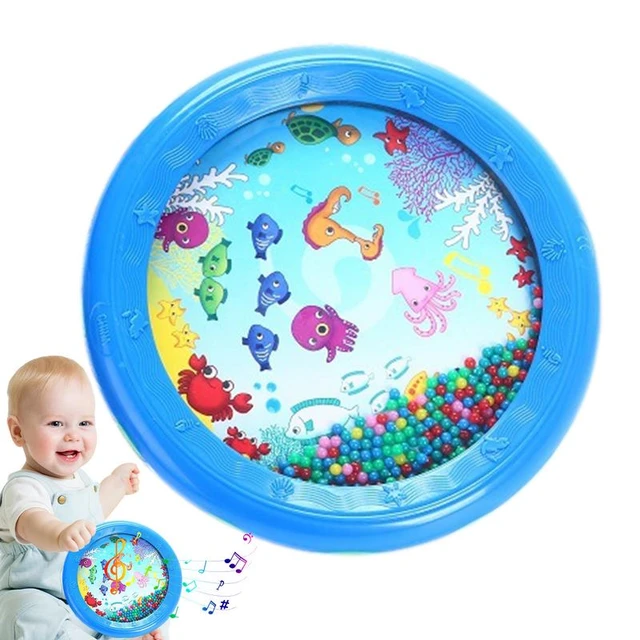 Bead Ocean Drum Educational Musical Instrument Percussion Musical  Instrument Percussion Drum Animal Graphic Sea Drum For Relax - AliExpress