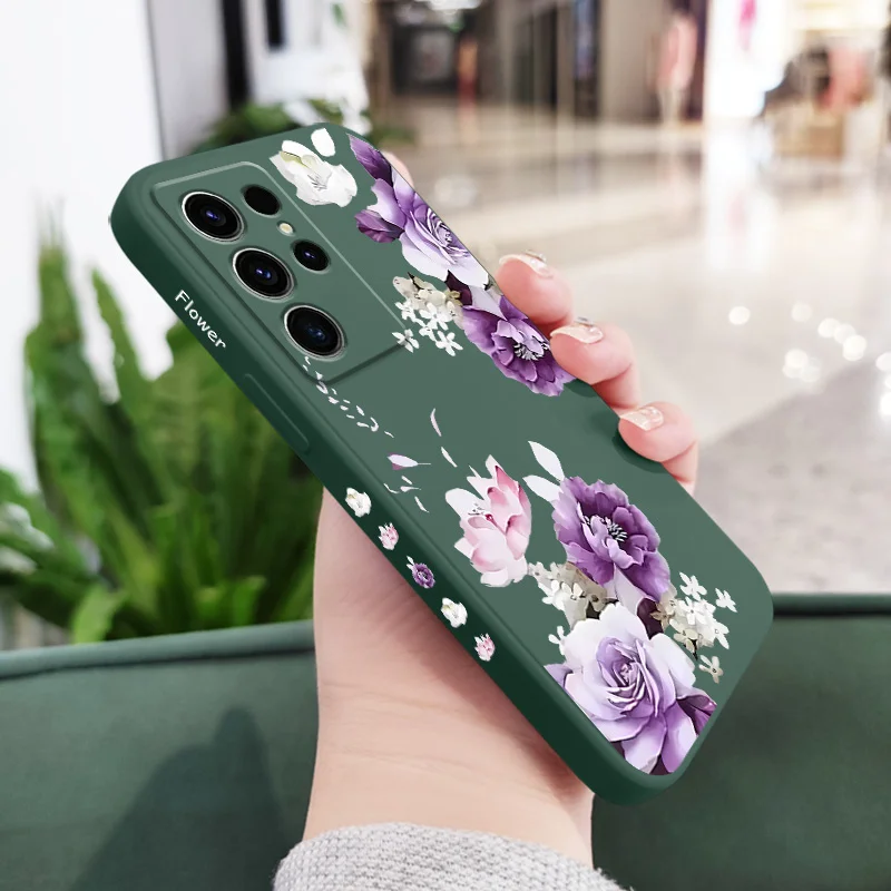 Elegant Peony Floral Phone Case Cover